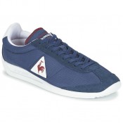 Le Coq Sportif Quartz Nylon Bleu / Bordeaux Chaussures Baskets Basses Homme Boutique Paris